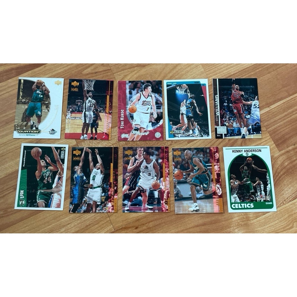 10 NBA Basketball Cards
Good condition